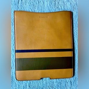 New in seal | Coach signature iPad/ tablet sleeve
